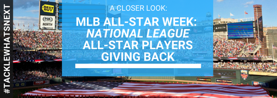 All Star Players Giving Back- National League