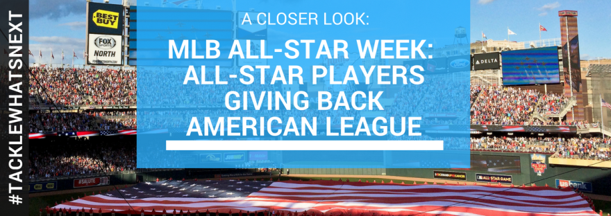 All-Star Players Giving Back - American League